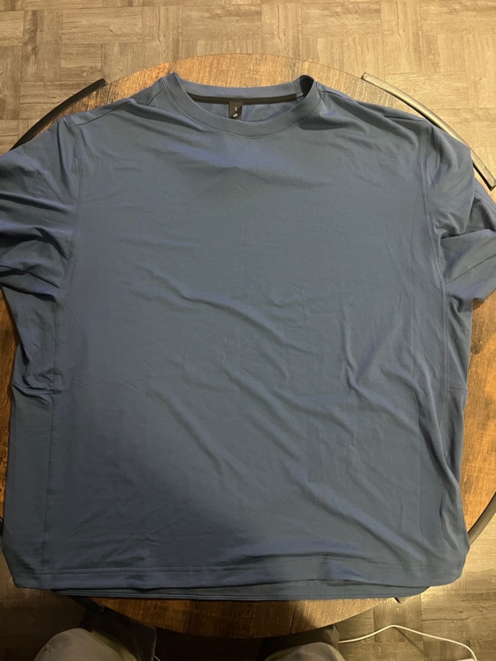 lululemon athletica Men's Crew Tee in Slate Blue - Picture 3 of 6